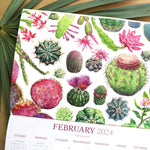 2024 Botanical Illustration Wall Calendar