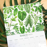 2024 Botanical Illustration Wall Calendar