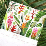 2024 Botanical Illustration Wall Calendar