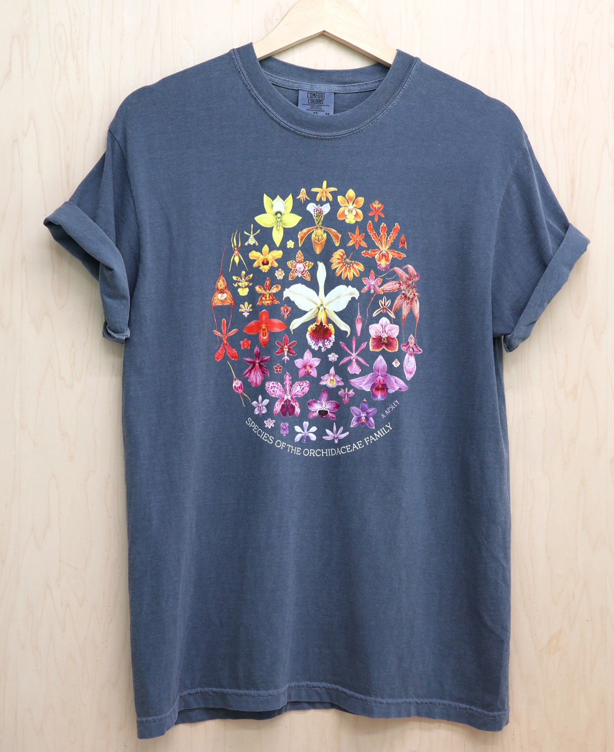 Orchid Flowers T-Shirt – Aaron Apsley Artwork