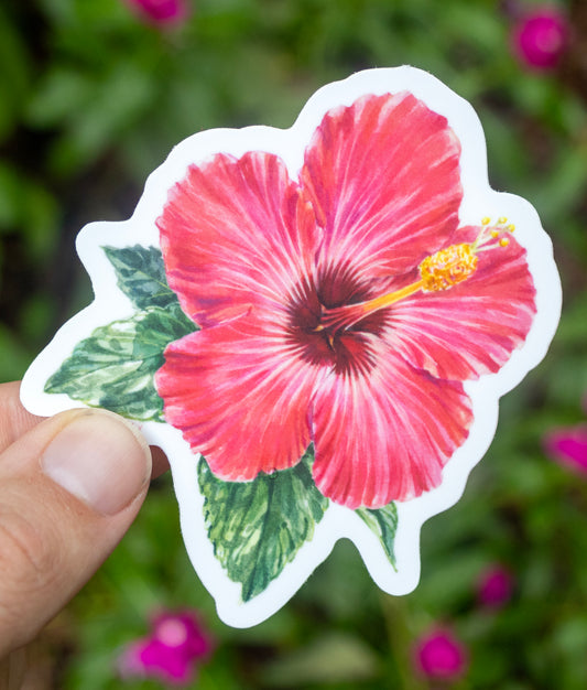 Hibiscus Sticker