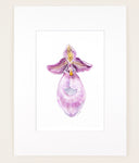 Paphiopedilum micranthum - Original Watercolor