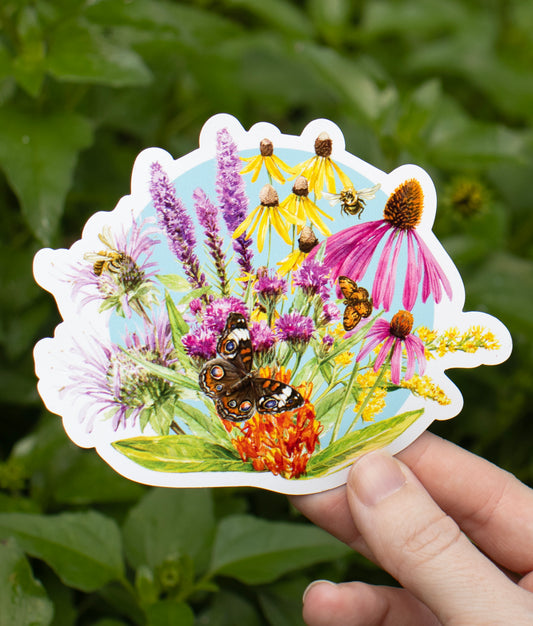 Prairie Wildflowers Magnet