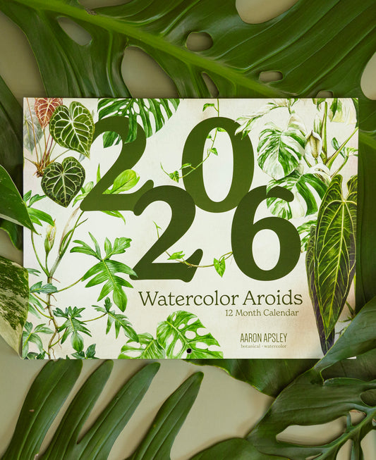 2026 Aroid Wall Calendar
