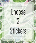 Choose 3 Stickers