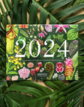 2024 Botanical Illustration Wall Calendar