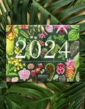 2024 Botanical Illustration Wall Calendar